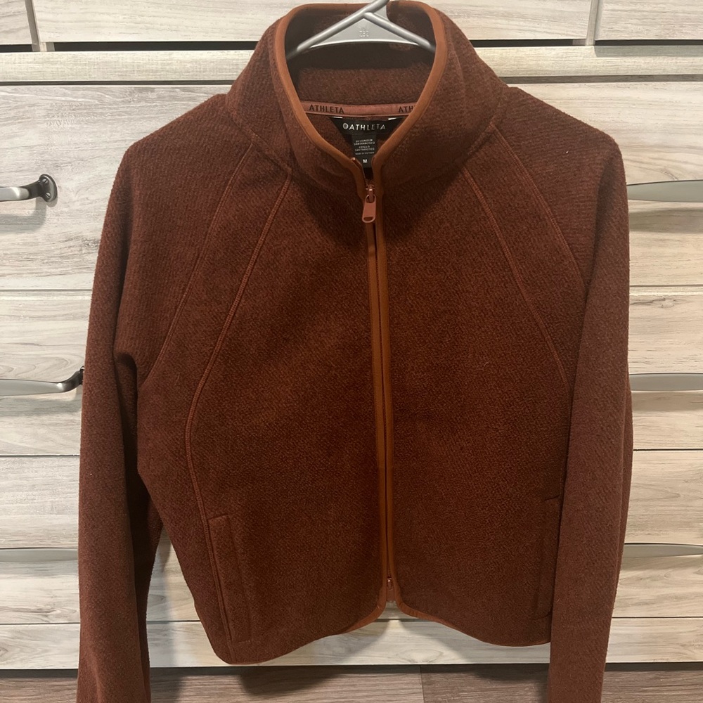 Athleta Stroll Fleece Full Zip